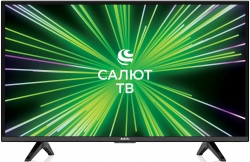 Телевизор LED BBK 43 43LEX-7389/FTS2C Салют ТВ черный FULL HD 50Hz DVB-T2 DVB-C DVB-S2 WiFi Smart TV (RUS)