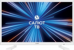 Телевизор LED BBK 24 24LEX-7390/TS2C Салют ТВ белый HD 60Hz DVB-T2 DVB-C DVB-S2 USB WiFi Smart TV (RUS)
