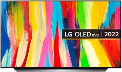 Телевизор OLED LG OLED48C24LA.ARUB темно-серый