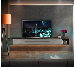 Телевизор OLED LG OLED48C24LA.ARUB темно-серый
