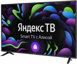 Телевизор LED Starwind 58 SW-LED58UB401 Яндекс.ТВ темно-серый 4K Ultra HD 60Hz DVB-T DVB-T2 DVB-C DVB-S DVB-S2 WiFi Smart TV (RUS)