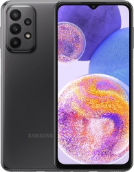 Смартфон Samsung SM-A235F Galaxy A23 128Gb 4Gb черный моноблок 3G 4G 2Sim 6.6 1080x2408 Android 12 50Mpix 802.11 b/g/n/ac NFC GPS GSM900/1800 GSM1900