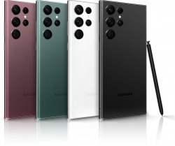 Смартфон Samsung SM-S908E Galaxy S22 Ultra 256Gb 12Gb черный фантом моноблок 3G 4G 2Sim 6.8 1440x3088 Android 12 108Mpix 802.11 a/b/g/n/ac/ax NFC GPS