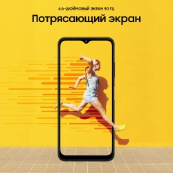 Смартфон Samsung SM-A226B Galaxy A22 5G 128Gb 4Gb серый моноблок 3G 4G 2Sim 6.6 1080x2408 Android 11 48Mpix 802.11 a/b/g/n/ac NFC GPS GSM900/1800 GSM