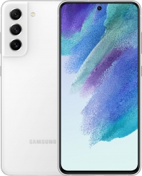 Смартфон Samsung SM-G990E Galaxy S21 FE 256Gb 8Gb белый моноблок 3G 4G 2Sim 6.4 1080x2340 Android 12 12Mpix 802.11 a/b/g/n/ac/ax NFC GPS GSM900/1800 