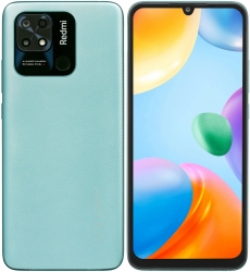 Смартфон Xiaomi Redmi 10C 64Gb 3Gb зеленая мята моноблок 3G 4G 2Sim 6.71 720x1650 Android 11 50Mpix 802.11 a/b/g/n/ac NFC GPS GSM900/1800 GSM1900 Tou