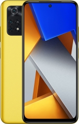 Смартфон Xiaomi Poco M4 Pro 256Gb 8Gb желтый моноблок 3G 4G 2Sim 6.43 1080x2400 Android 11 64Mpix 802.11 a/b/g/n/ac NFC GPS GSM900/1800 GSM1900 Touch