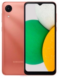 Смартфон Samsung SM-A032F Galaxy A03 Core 32Gb 2Gb медный моноблок 3G 4G 6.5 720x1600 Android 11 Go edition 8Mpix 802.11 b/g/n GPS GSM900/1800 GSM190