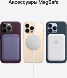 Смартфон Apple A2484 iPhone 13 Pro Max 128Gb 6Gb графитовый моноблок 3G 4G 2Sim 6.7 1284x2778 iPhone iOS 15 12Mpix 802.11 a/b/g/n/ac/ax NFC GPS GSM90