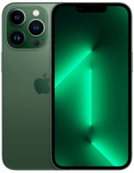 Смартфон Apple A2483 iPhone 13 Pro 256Gb 6Gb альпийский зеленый моноблок 3G 4G 2Sim 6.1 1170x2532 iPhone iOS 15 12Mpix 802.11 a/b/g/n/ac/ax NFC GPS G