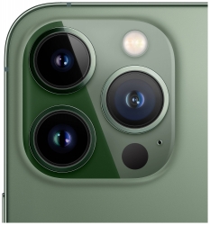 Смартфон Apple A2483 iPhone 13 Pro 256Gb 6Gb альпийский зеленый моноблок 3G 4G 2Sim 6.1 1170x2532 iPhone iOS 15 12Mpix 802.11 a/b/g/n/ac/ax NFC GPS G
