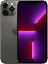 Смартфон Apple A2643 iPhone 13 Pro Max 256Gb 6Gb графитовый моноблок 3G 4G 2Sim 6.7 1284x2778 iPhone iOS 15 12Mpix 802.11 a/b/g/n/ac/ax NFC GPS GSM90