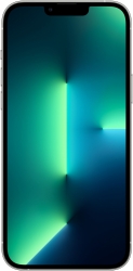 Смартфон Apple A2643 iPhone 13 Pro Max 128Gb 6Gb серебристый моноблок 3G 4G 2Sim 6.7 1284x2778 iPhone iOS 15 12Mpix 802.11 a/b/g/n/ac/ax NFC GPS GSM9