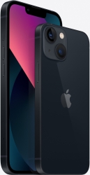 Смартфон Apple A2628 iPhone 13 mini 128Gb 4Gb темная ночь моноблок 3G 4G 2Sim 5.4 1080x2340 iPhone iOS 15 12Mpix 802.11 a/b/g/n/ac/ax NFC GPS GSM900/