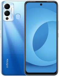 Смартфон Infinix X6816D Hot 12 Play NFC 64Gb 4Gb синий моноблок 3G 4G 2Sim 6.82 720x1612 Android 11 13Mpix 802.11 b/g/n/ac NFC GPS GSM900/1800 GSM190