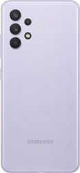 Смартфон Samsung SM-A325F Galaxy A32 128Gb 4Gb лаванда моноблок 3G 4G 2Sim 6.4 1080x2400 Android 11 64Mpix 802.11 b/g/n/ac NFC GPS GSM900/1800 GSM190