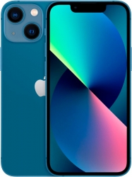 Смартфон Apple A2628 iPhone 13 mini 128Gb 4Gb синий моноблок 3G 4G 2Sim 5.4 1080x2340 iPhone iOS 15 12Mpix 802.11 a/b/g/n/ac/ax NFC GPS GSM900/1800 G