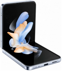 Смартфон Samsung SM-F721B Galaxy Z Flip 4 256Gb 8Gb голубой раскладной 3G 4G 6.7 1080x2640 Android 11 12Mpix 802.11 a/b/g/n/ac NFC GPS GSM900/1800 GS