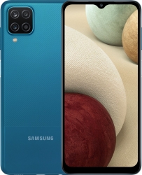 Смартфон Samsung SM-A127F Galaxy A12 64Gb 4Gb синий моноблок 3G 4G 2Sim 6.5 720x1600 Android 10 48Mpix 802.11 b/g/n NFC GPS GSM900/1800 GSM1900 Touch