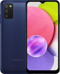 Смартфон Samsung SM-A037F Galaxy A03s 32Gb 3Gb синий моноблок 3G 4G 2Sim 6.5 720x1600 Android 10 13Mpix 802.11 b/g/n GPS GSM900/1800 GSM1900 TouchSc 