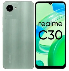 Смартфон Realme C30 64Gb 4Gb зеленый моноблок 3G 4G 6.5 720x1600 Android 11 8Mpix 802.11 b/g/n GPS GSM900/1800 GSM1900 TouchSc