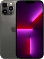 Смартфон Apple A2643 iPhone 13 Pro Max 128Gb графитовый моноблок 3G 4G 6.7 iPhone iOS 15 12Mpix 802.11 a/b/g/n/ac/ax NFC GPS TouchSc