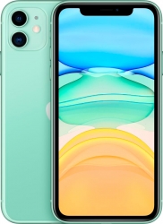 Смартфон Apple A2221 iPhone 11 128Gb зеленый моноблок 3G 4G 6.1 iPhone iOS 15 12Mpix 802.11 a/b/g/n/ac/ax NFC GPS TouchSc