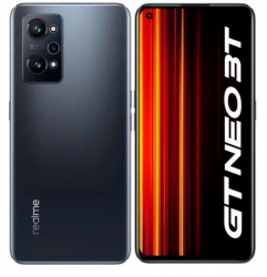 Смартфон Realme GT Neo 3T 128Gb 8Gb черный моноблок 3G 4G 2Sim 6.62 1080x2400 Android 12 64Mpix 802.11 a/b/g/n/ac NFC GPS GSM900/1800 GSM1900 A-GPS