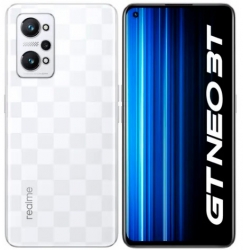 Смартфон Realme GT Neo 3T 128Gb 8Gb белый моноблок 3G 4G 2Sim 6.62 1080x2400 Android 12 64Mpix 802.11 a/b/g/n/ac NFC GPS GSM900/1800 GSM1900 A-GPS