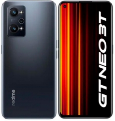 Смартфон Realme GT Neo 3T 256Gb 8Gb черный моноблок 3G 4G 2Sim 6.62 1080x2400 Android 12 64Mpix 802.11 a/b/g/n/ac NFC GPS GSM900/1800 GSM1900 A-GPS