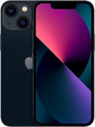 Смартфон Apple A2628 iPhone 13 mini 128Gb темная ночь моноблок 3G 4G 5.4 1080x2340 iPhone iOS 15 12Mpix 802.11 a/b/g/n/ac/ax NFC GPS TouchSc