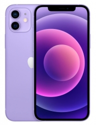 Смартфон Apple A2403 iPhone 12 256Gb фиолетовый моноблок 3G 4G 6.1 iPhone iOS 15 12Mpix 802.11 a/b/g/n/ac/ax NFC GPS TouchSc