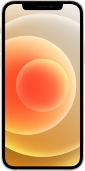Смартфон Apple A2403 iPhone 12 128Gb 4Gb белый моноблок 3G 4G 2Sim 6.1 1170x2532 iPhone iOS 14 12Mpix 802.11 a/b/g/n/ac/ax NFC GPS GSM900/1800 GSM190