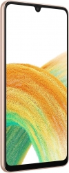Смартфон Samsung SM-A336E Galaxy A33 5G 128Gb 8Gb оранжевый моноблок 3G 4G 2Sim 6.4 1080x2400 Android 12 48Mpix 802.11 b/g/n/ac NFC GPS GSM900/1800 G