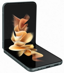 Смартфон Samsung SM-F711B Galaxy Z Flip3 256Gb 8Gb зеленый раскладной 3G 4G 2Sim 6.7 1080x2640 Android 11 12Mpix 802.11 a/b/g/n/ac NFC GPS GSM900/180