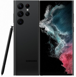 Смартфон Samsung SM-S908B Galaxy S22 Ultra 128Gb 8Gb черный фантом моноблок 3G 4G 2Sim 6.8 1440x3088 Android 12 108Mpix 802.11 a/b/g/n/ac/ax NFC GPS 