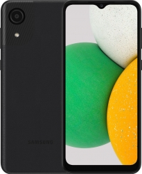 Смартфон Samsung SM-A032F Galaxy A03 Core 32Gb 2Gb черный моноблок 3G 4G 2Sim 6.5 720x1600 Android 11 Go edition 8Mpix 802.11 b/g/n GPS GSM900/1800 G