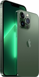Смартфон Apple A2483 iPhone 13 Pro 128Gb 6Gb альпийский зеленый моноблок 3G 4G 2Sim 6.1 1170x2532 iPhone iOS 15 12Mpix 802.11 a/b/g/n/ac/ax NFC GPS G