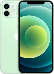 Смартфон Apple A2403 iPhone 12 128Gb зеленый моноблок 3G 4G 6.1 iPhone iOS 15 12Mpix 802.11 a/b/g/n/ac/ax NFC GPS TouchSc