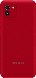 Смартфон Samsung SM-A035F Galaxy A03 32Gb 3Gb красный моноблок 3G 4G 6.5 720x1600 Android 10 48Mpix 802.11 b/g/n/ac GPS GSM900/1800 GSM1900 TouchSc