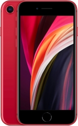 Смартфон Apple A2296 iPhone SE 2 64Gb красный моноблок 3G 4G 4.7 iPhone iOS 15 802.11 a/b/g/n/ac/ax NFC GPS