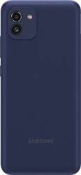 Смартфон Samsung SM-A035F Galaxy A03 32Gb 3Gb синий моноблок 3G 4G 2Sim 6.5 720x1600 Android 10 48Mpix 802.11 b/g/n/ac GPS GSM900/1800 GSM1900 TouchS