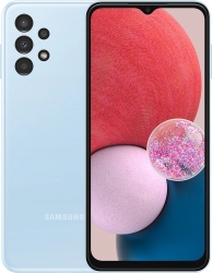 Смартфон Samsung SM-A137F Galaxy A13 64Gb 4Gb голубой моноблок 3G 4G 2Sim 6.6 1080x2408 Android 12 50Mpix 802.11 a/b/g/n/ac GPS GSM900/1800 GSM1900 m