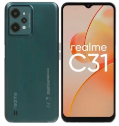 Смартфон Realme C31 64Gb 4Gb зеленый моноблок 3G 4G 6.52 720x1600 Android 11 13Mpix 802.11 b/g/n NFC GPS GSM900/1800 GSM1900 TouchSc microSD