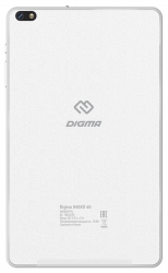 Планшет Digma 8402D 4G SC9863 (1.6) 8C RAM4Gb ROM64Gb 8 IPS 1920x1200 3G 4G Android 11 серебристый 5Mpix 2Mpix BT GPS WiFi Touch microSD 128Gb 4000mA