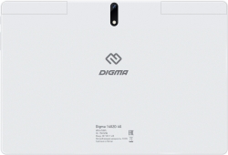 Планшет Digma 1402D 4G SC9863 (1.6) 8C RAM4Gb ROM64Gb 10.1 IPS 1920x1200 3G 4G Android 11 серебристый 5Mpix 2Mpix BT GPS WiFi Touch microSD 128Gb 500