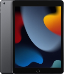 Планшет Apple iPad 2021 A2602 A13 Bionic 6С ROM256Gb 10.2 IPS 2160x1620 iOS серый космос 8Mpix 12Mpix BT WiFi Touch 10hr