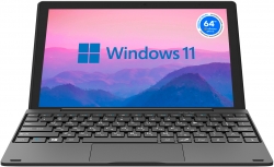 Планшет Digma EVE 1490D Celeron N4000 (1.1) 2C RAM4Gb ROM64Gb 11.6 IPS 1366x768 Windows 10 черный 2Mpix BT WiFi Touch microSD 64Gb mHDMI 4000mAh