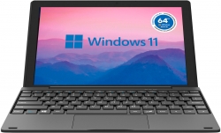 Планшет Digma EVE 1494E Celeron N4100 (1.1) 4C RAM4Gb ROM128Gb 11.6 IPS 1366x768 Windows 10 черный 2Mpix BT WiFi Touch microSD 128Gb mHDMI 4000mAh