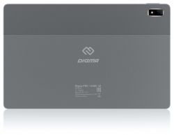 Планшет Digma Pro 1400E 4G Tiger T618 (2.0) 8C RAM4Gb ROM128Gb 10.4 IPS 2000x1200 3G 4G Android 11 темно-серый 13Mpix 5Mpix BT GPS WiFi Touch microSD